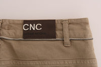Thumbnail for Beige Super Slim Fit Denim Delight