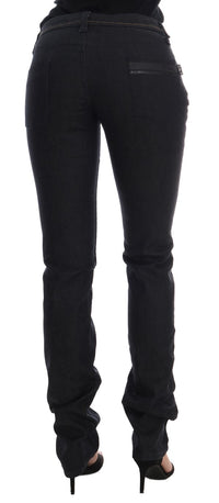 Thumbnail for Chic Dark Blue Super Slim Fit Jeans
