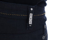Thumbnail for Chic Dark Blue Super Slim Fit Jeans