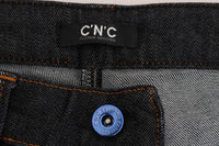 Thumbnail for Sleek Dark Blue Super Slim Jeans