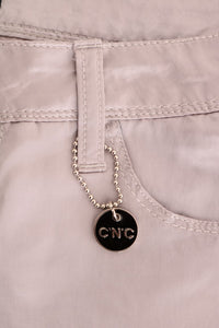 Thumbnail for Chic Beige Slim Fit Designer Jeans