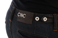 Thumbnail for Svelte Dark Blue Slim Fit Jeans