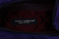 Thumbnail for Plush Purple Sheep Fur Loafers