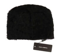 Thumbnail for Elegant Black Xiangao Fur Beanie Hat