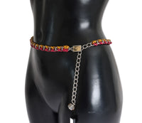 Thumbnail for Elegant Multicolor Crystal-Embellished Belt