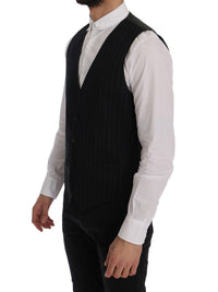 Thumbnail for Elegant Striped Vest Waistcoat