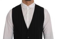 Thumbnail for Elegant Striped Vest Waistcoat