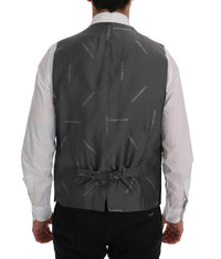 Thumbnail for Elegant Striped Vest Waistcoat