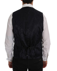 Thumbnail for Sleek Striped Wool Blend Waistcoat Vest