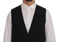 Thumbnail for Sleek Striped Wool Blend Waistcoat Vest