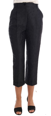 Thumbnail for Elegant High Waist Capri Dress Pants