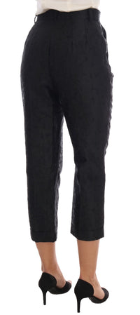Thumbnail for Elegant High Waist Capri Dress Pants