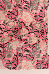 Thumbnail for Elegant Floral Brocade Pants