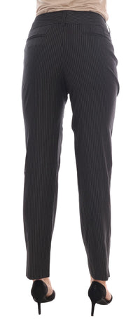 Thumbnail for Elegant Slim Fit Striped Dress Pants