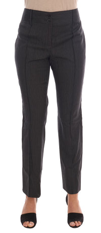 Thumbnail for Elegant Slim Fit Striped Dress Pants