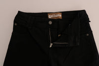 Thumbnail for Chic Black Regular Fit Denim Jeans