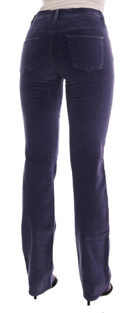 Thumbnail for Chic Purple Corduroy Bootcut Flare Pants
