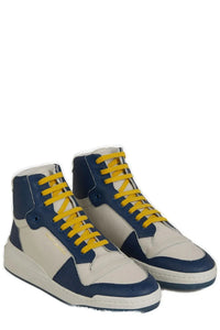 Thumbnail for Elevate Your Style with Mid-Top Blue Luxury Sneakers