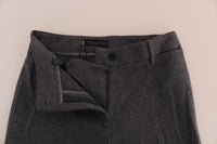 Thumbnail for Chic Gray Formal Pants - Elegance Refined