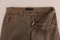 Thumbnail for Chic Brown Casual Cotton Pants