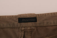 Thumbnail for Chic Brown Casual Cotton Pants