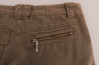 Thumbnail for Chic Brown Casual Cotton Pants