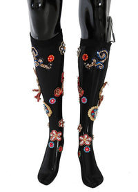 Thumbnail for Elegant Embellished Crystal Stockings