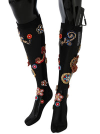 Thumbnail for Elegant Embellished Crystal Stockings