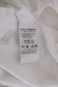 Thumbnail for Elegant White Wrap Blouse with Crystal Accents