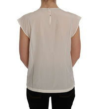 Thumbnail for Embroidered Silk Sicily Frame Blouse