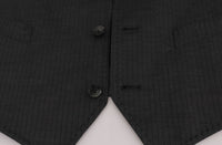 Thumbnail for Sleek Gray Single-Breasted Waistcoat Vest
