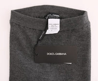 Thumbnail for Chic Gray High Waist Cashmere Tights Pants