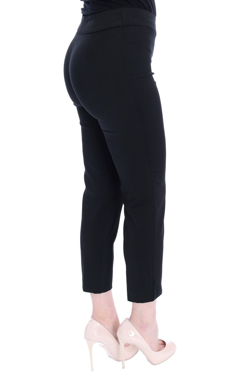 Elegant Black Capri Pants for Sophisticated Style