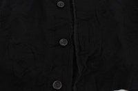Thumbnail for Black Fine Wool Button Cardigan