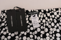 Thumbnail for Elegant Polka Dot Silk High-Waist Pants