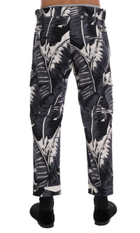 Thumbnail for Elegant Capri Casual Pants in Banana Leaf Print
