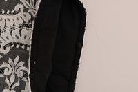 Thumbnail for Elegant Silk Floral Lace Kaftan Maxi Dress