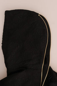 Thumbnail for Enchanted Brocade Crystal Hooded Sweater