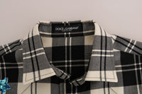 Thumbnail for Enchanted Sequin Checkered Wool Shirt