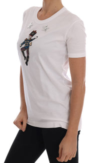 Thumbnail for Sequined Fairy Tale Cotton T-Shirt