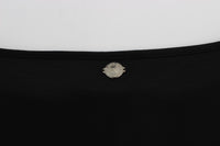 Thumbnail for Elegant Black Silk Blend Shift Dress