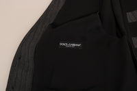 Thumbnail for Elegant Gray Torrero Pattern Formal Vest
