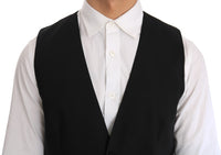 Thumbnail for Elegant Slim Fit Formal Vest in Black