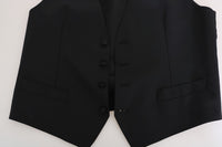 Thumbnail for Elegant Slim Fit Formal Vest in Black
