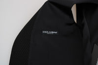 Thumbnail for Elegant Polka Dot Black Dress Vest