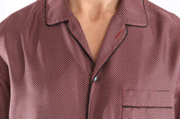 Thumbnail for Elegant Polka Dot Silk Shirt
