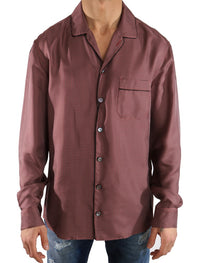 Thumbnail for Elegant Polka Dot Silk Shirt