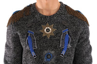 Thumbnail for Elegant Gray Cashmere KING Sweater