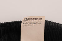 Thumbnail for Elegant Black Cotton Corduroy Pants