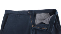 Thumbnail for Elegant Blue Cotton Stretch Chinos
